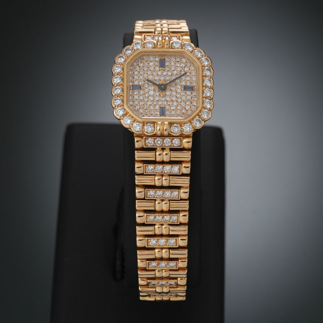 PATEK PHILIPPE(USED)파텍필립 다이아 골드 워치 4658.002